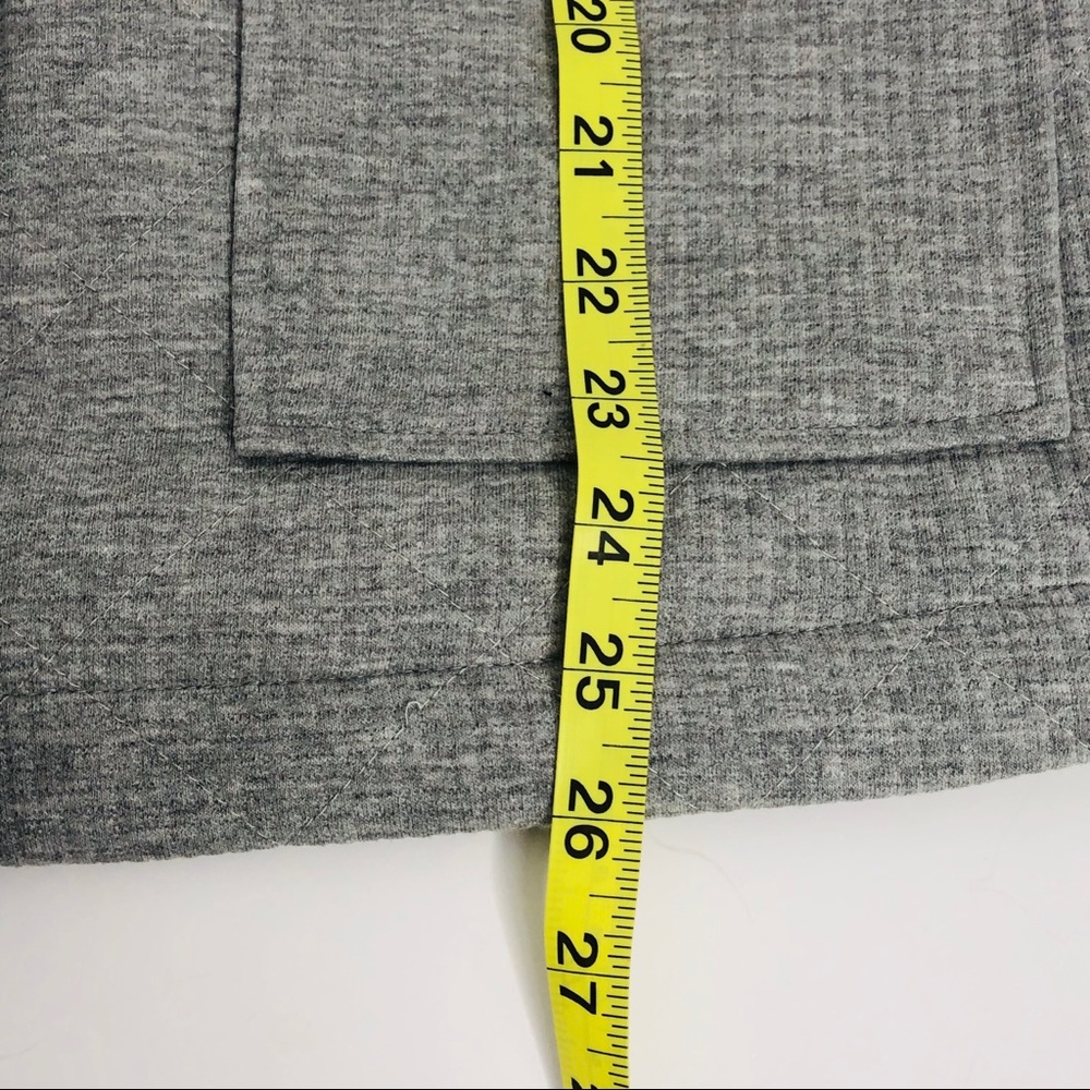 Jack by BB Dakota Grey Snap Tunic Vest S NWT - Picture 8 of 8